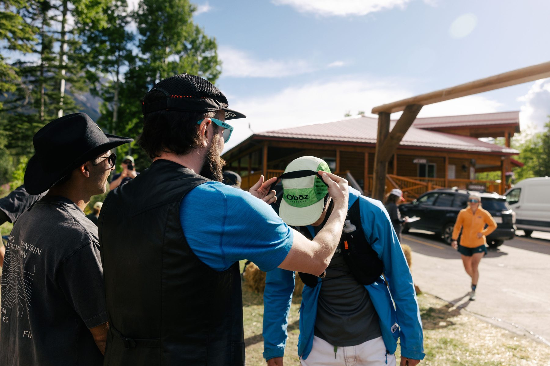 The finish at Folding Mountain Landing